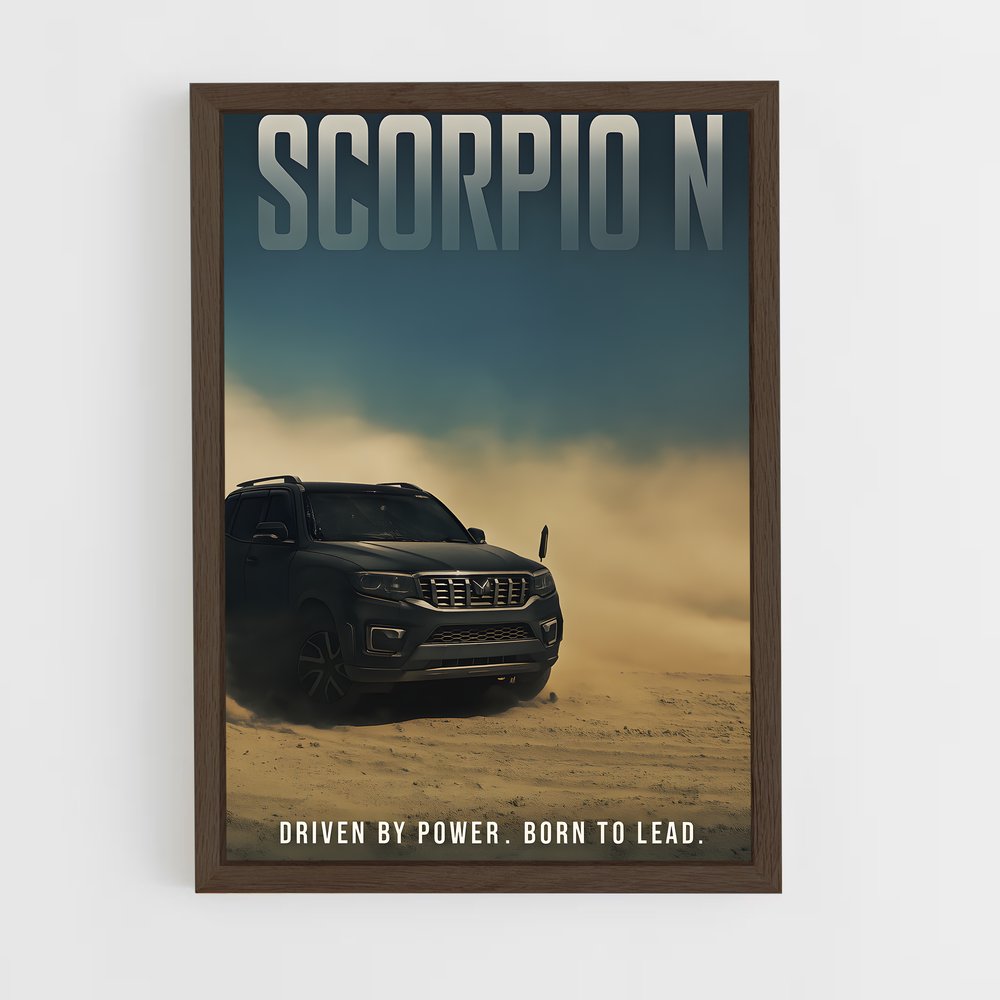 Poster Mahindra Désert (vue 5)