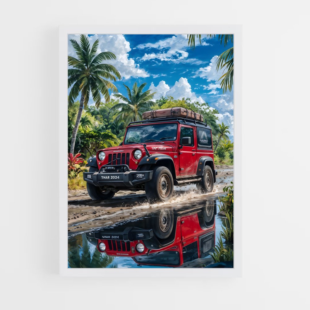 Poster Aventure Jungle – affiche Mahindra (vue 3)