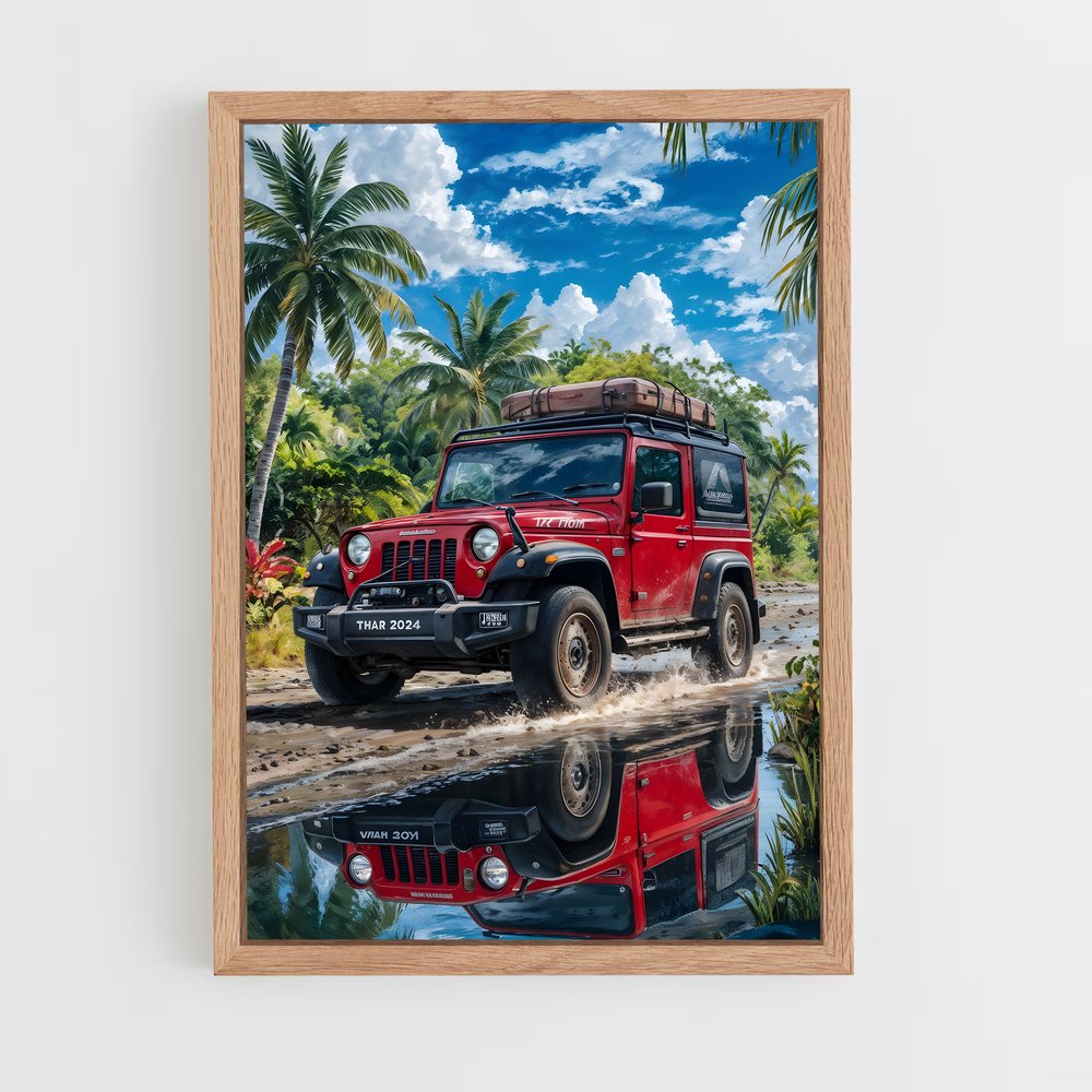 Poster Aventure Jungle – affiche Mahindra (vue 4)