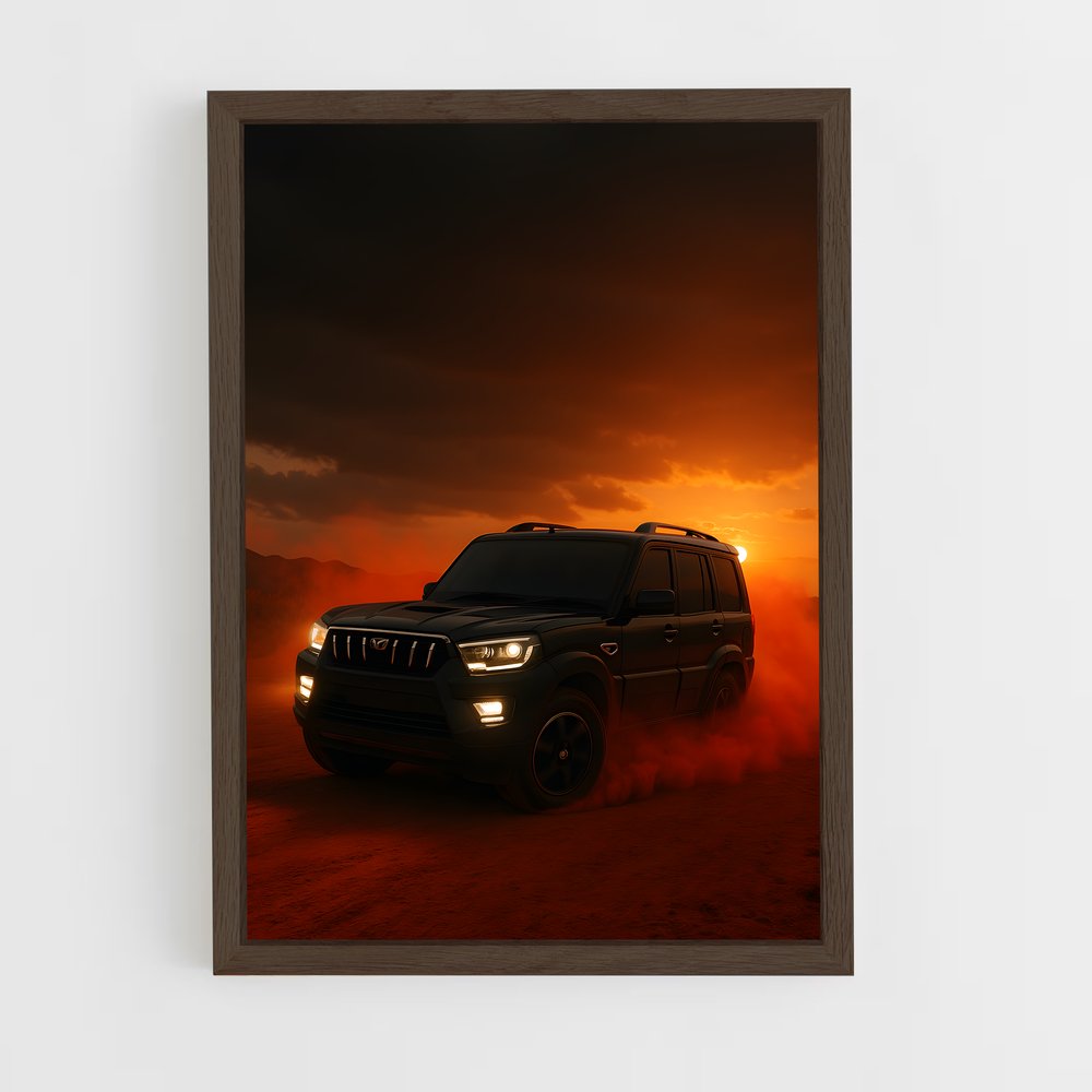 Poster Sahara Adventure – affiche Mahindra (vue 5)