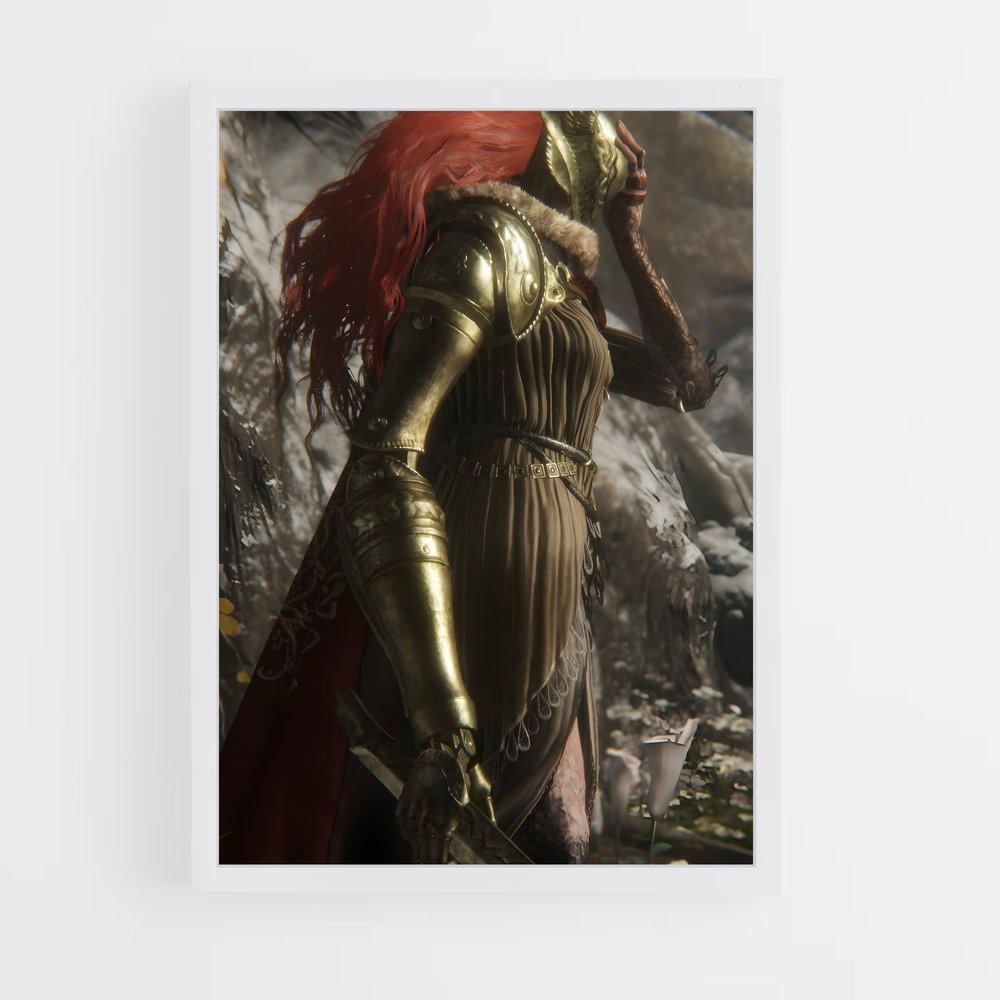 Poster Malenia étoile – affiche Elden Ring (vue 3)