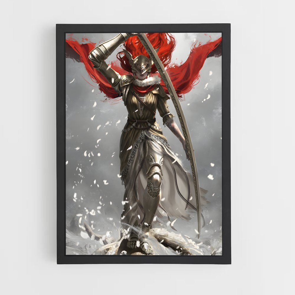 Poster Malenia Entrez – affiche Elden Ring (vue 2)