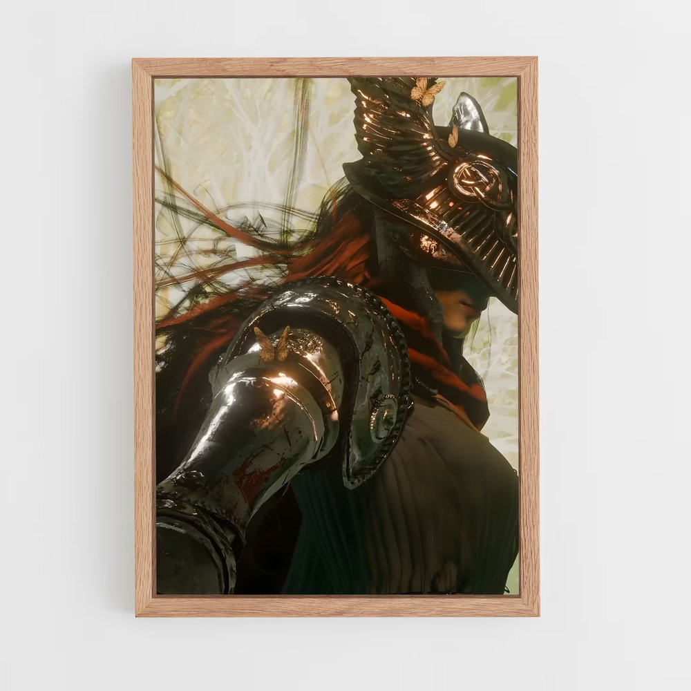 Poster Malenia Entrez Forêt – affiche Elden Ring (vue 4)