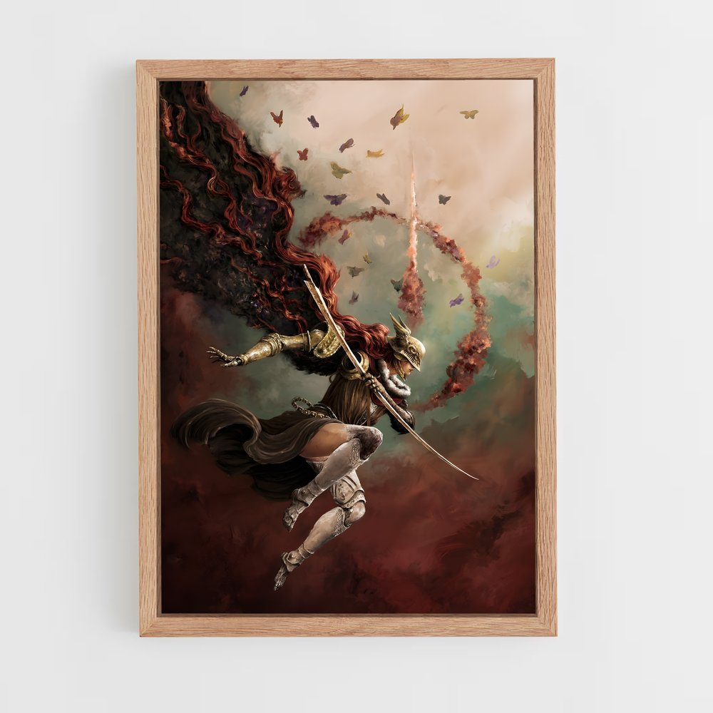 Poster Voleuse Céleste – affiche Elden Ring (vue 4)