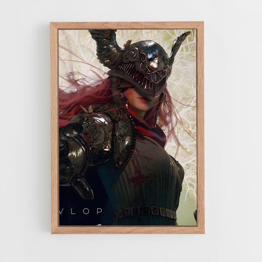 Poster Malenia Explorez – affiche Elden Ring (vue 4)