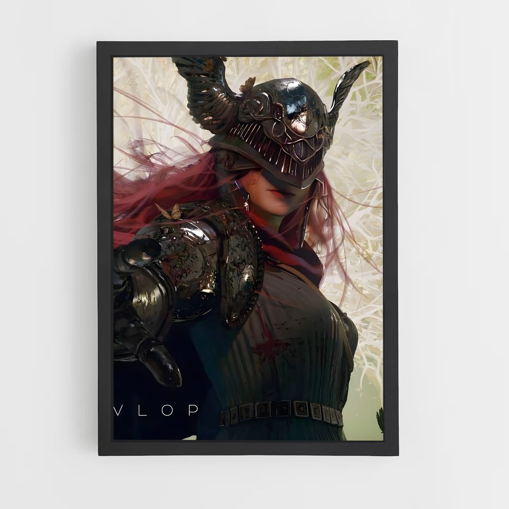 Poster Malenia Explorez – affiche Elden Ring (vue 2)