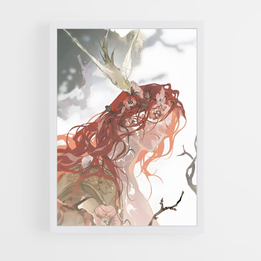 Poster Malenia héroïne – affiche Elden Ring (vue 3)