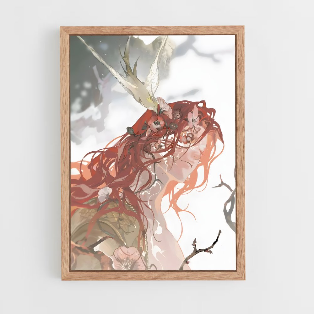Poster Malenia héroïne – affiche Elden Ring (vue 4)
