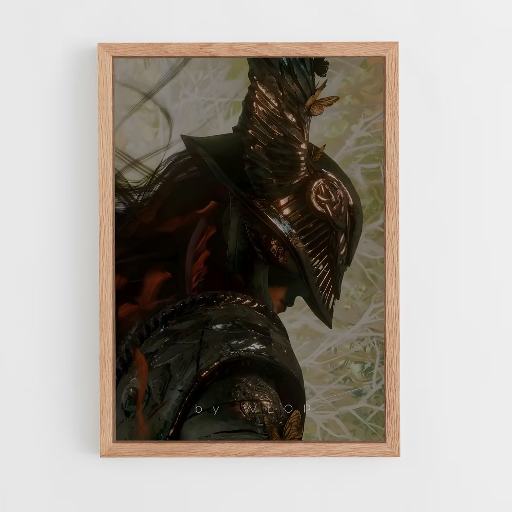 Poster Malenia, la Gardienne de l'Épée – affiche Elden Ring (vue 4)