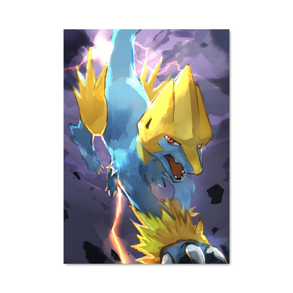 Poster Éclat d'Électricité – affiche Pokemon
