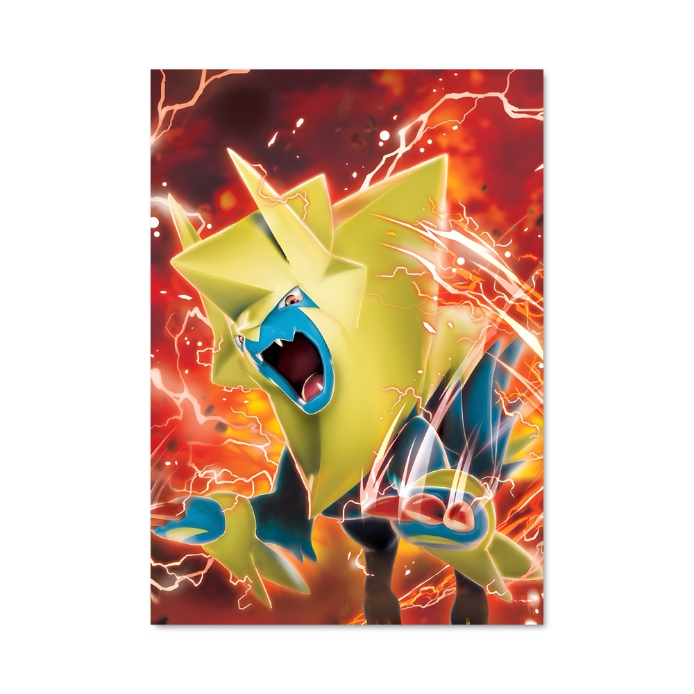 Poster Éclat de Manectric – affiche Pokemon