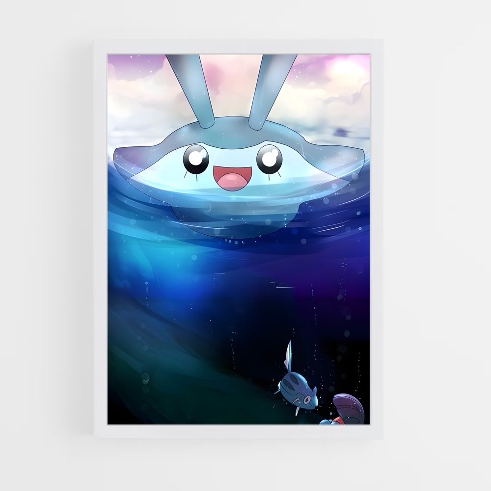 Poster Aquatic Adventure – affiche Pokemon (vue 3)