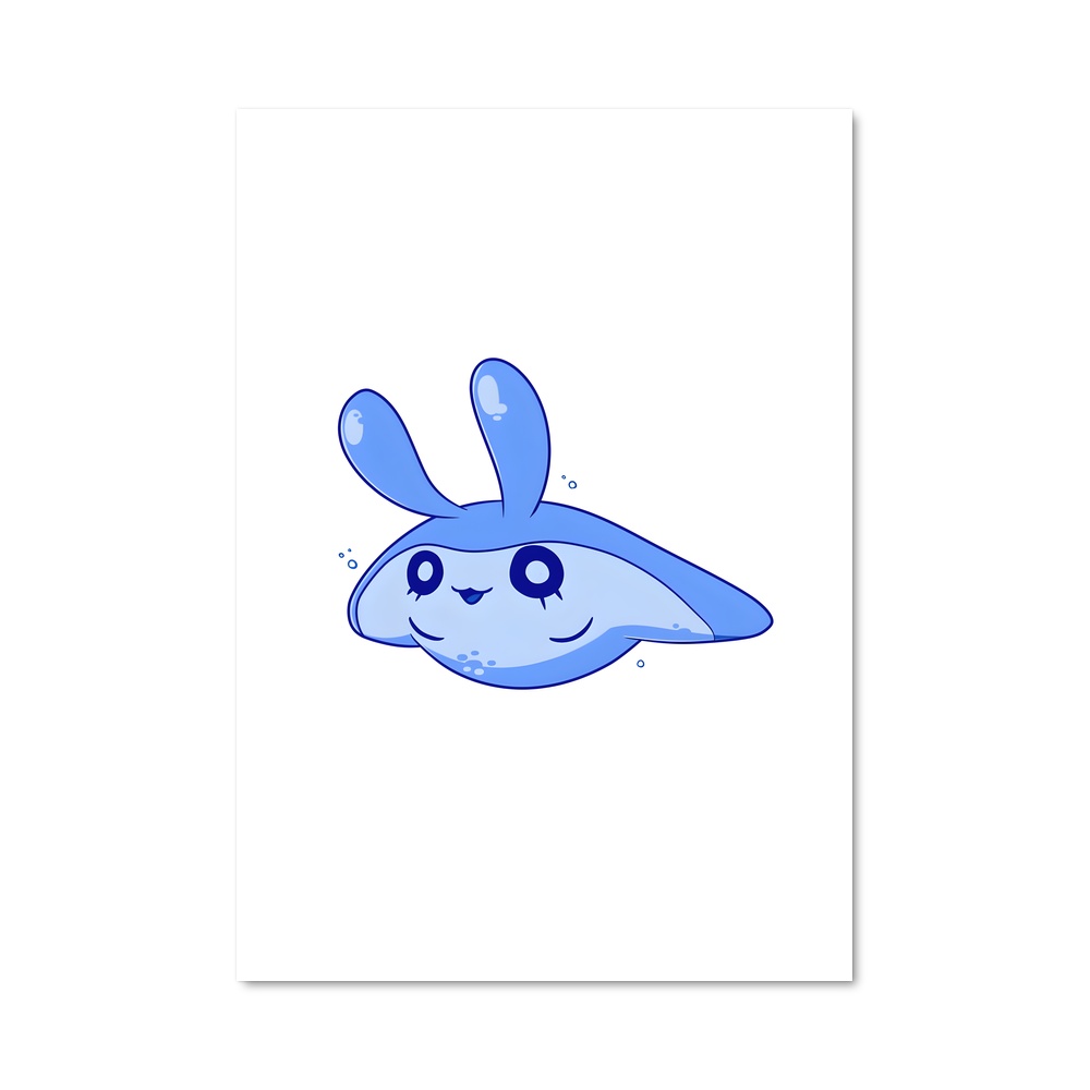 Poster Sourire de Mantyke – affiche Pokemon