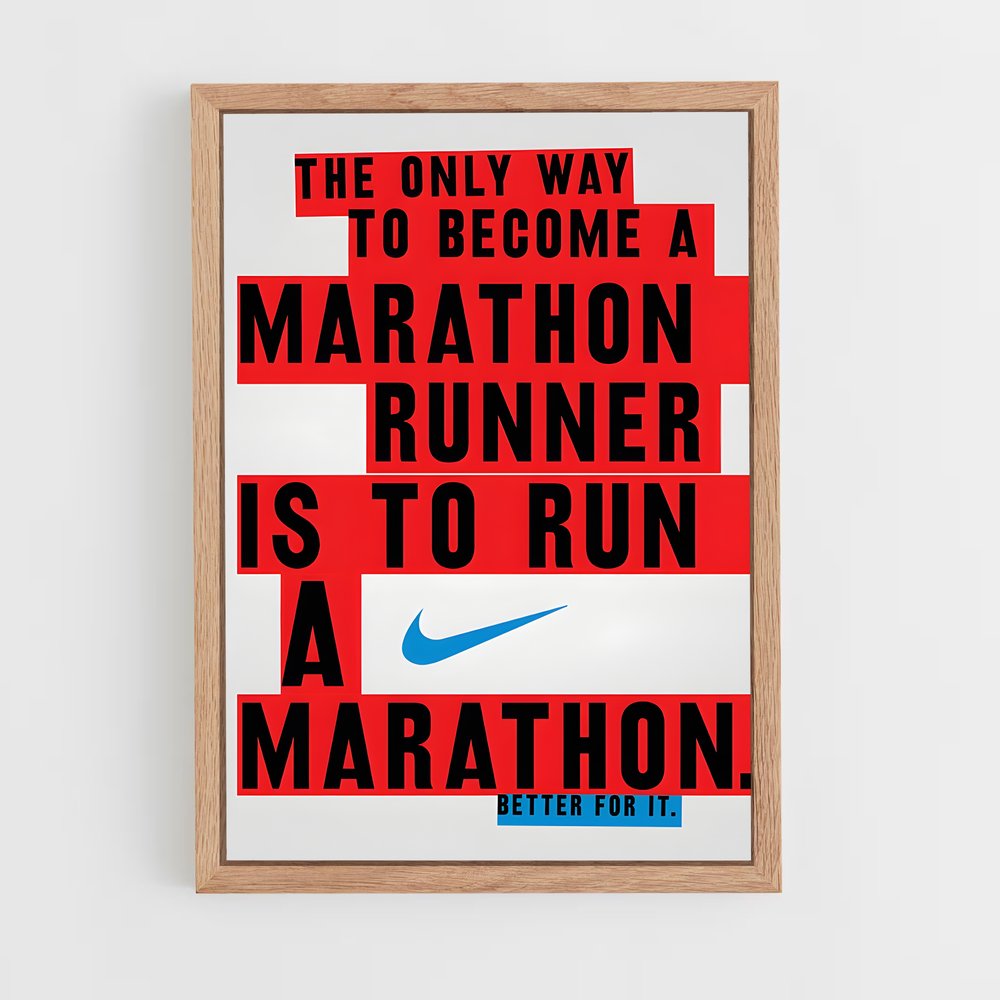 Poster Run Your Dream – affiche Athlétisme (vue 4)