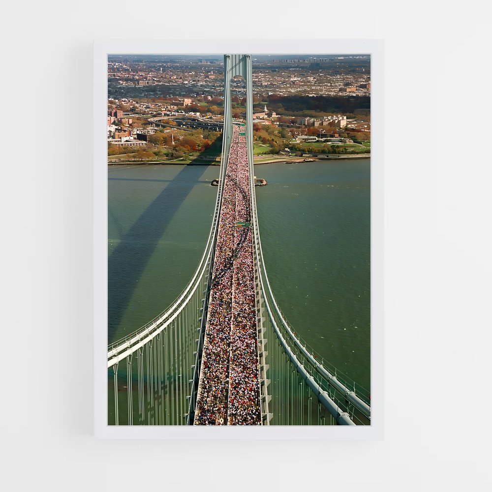 Poster Traversée Urbaine – affiche Athlétisme (vue 3)