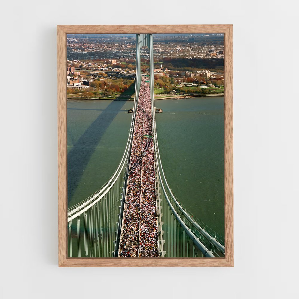Poster Traversée Urbaine – affiche Athlétisme (vue 4)