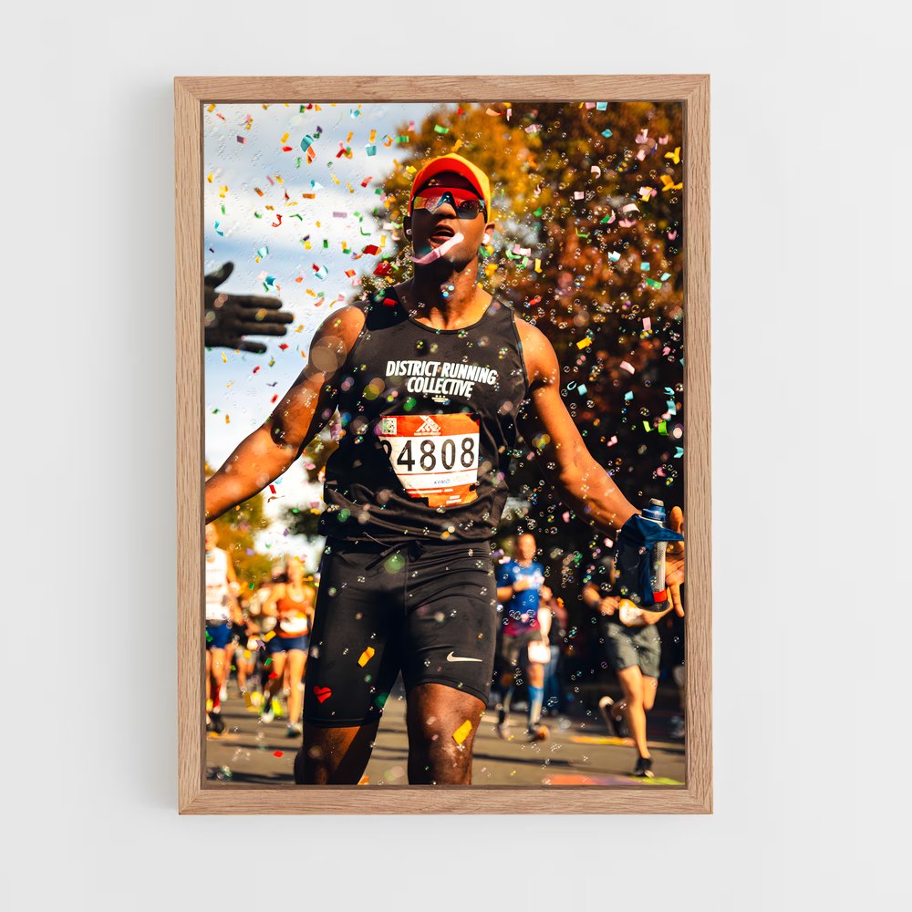 Poster Course Sucrée – affiche Athlétisme (vue 4)