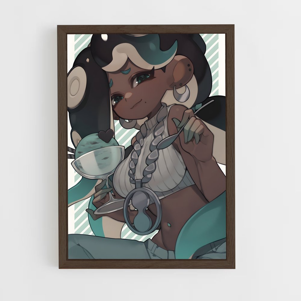 Poster À la Tasse – affiche Splatoon (vue 5)