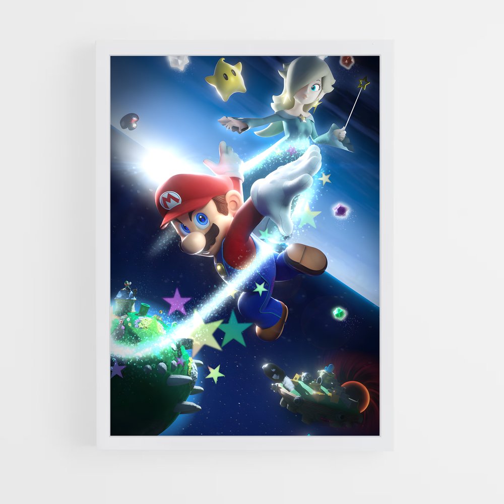 Poster Mario au Ciel (vue 3)