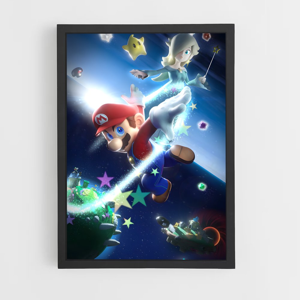 Poster Mario au Ciel (vue 2)
