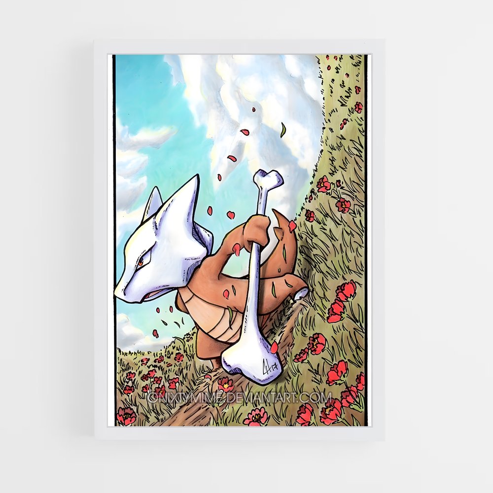 Poster Oceanic Duel – affiche Pokemon (vue 3)