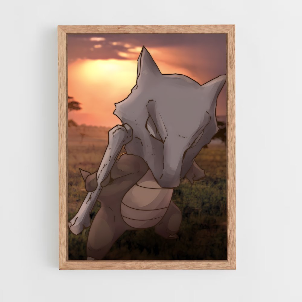 Poster Marowak au Crépuscule – affiche Pokemon (vue 4)