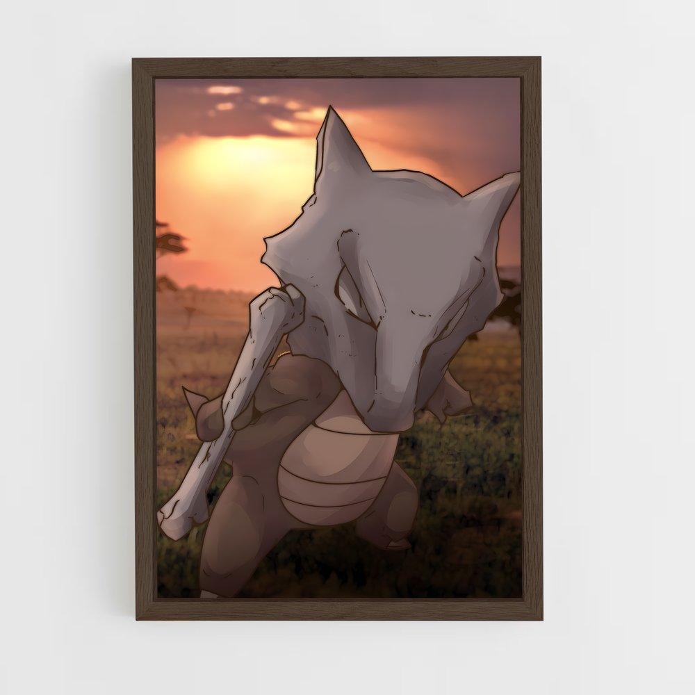 Poster Marowak au Crépuscule – affiche Pokemon (vue 5)