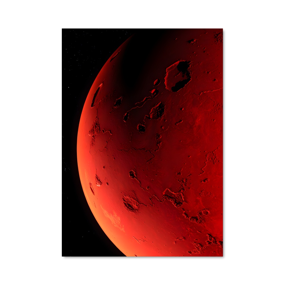 Poster magnifique Mars