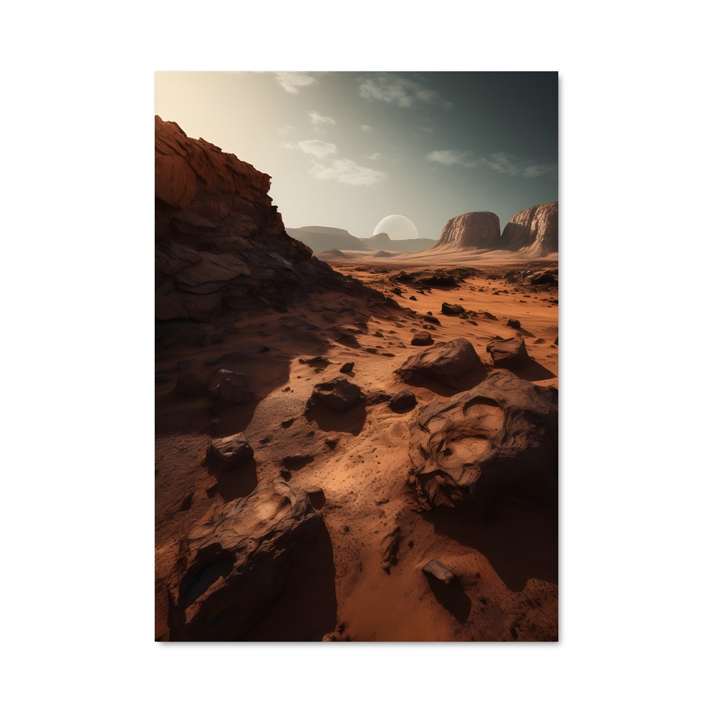 Poster Mars Radieux