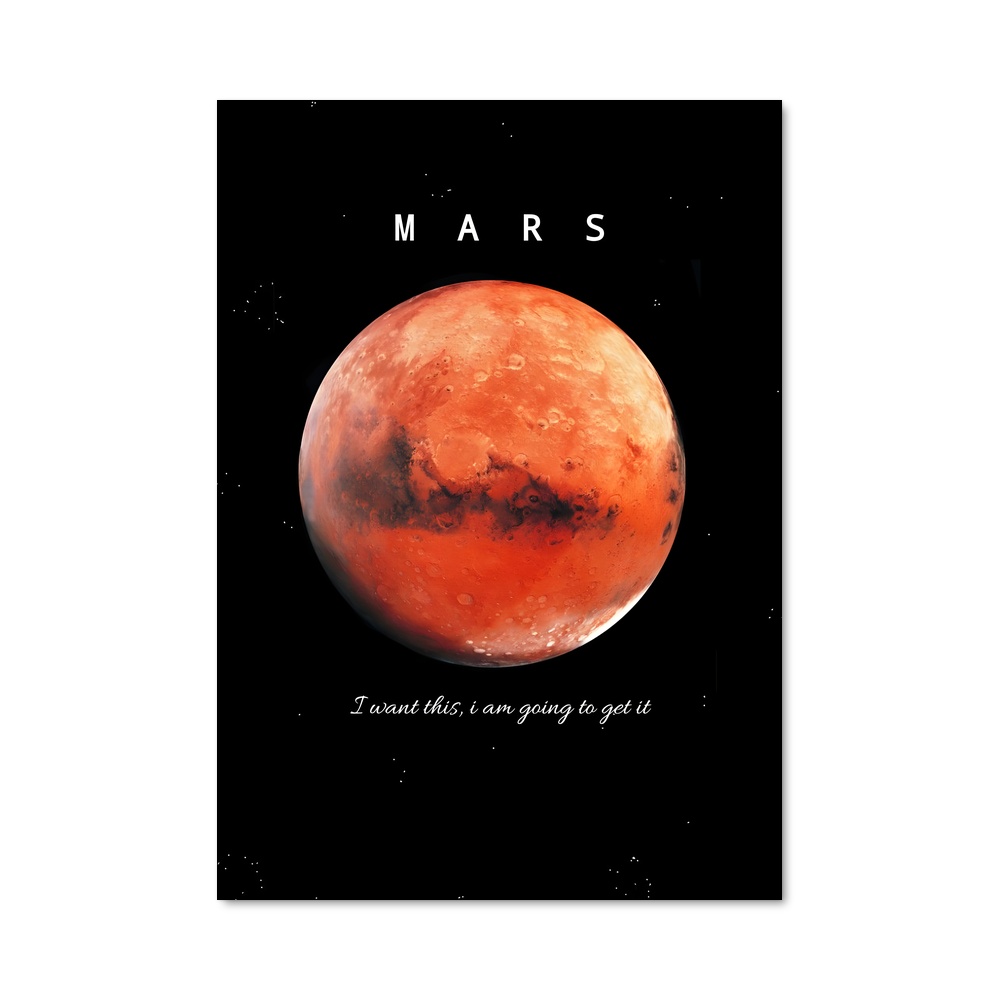 Poster Titan de Mars
