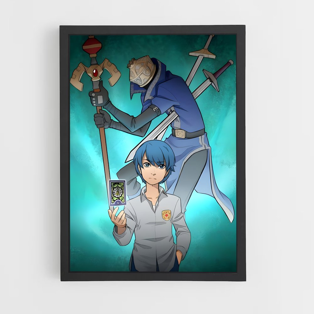 Poster Marth épique – affiche Super Smash Bros (vue 2)
