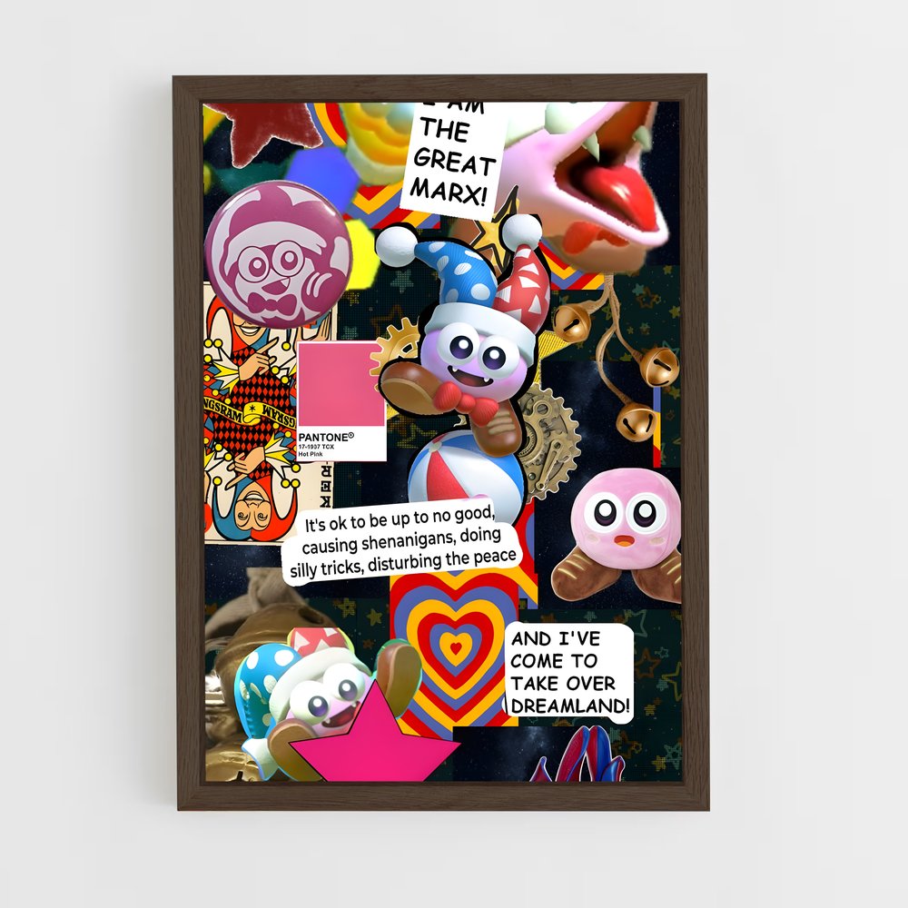 Poster Pokedex Fantastique – affiche Kirby (vue 5)