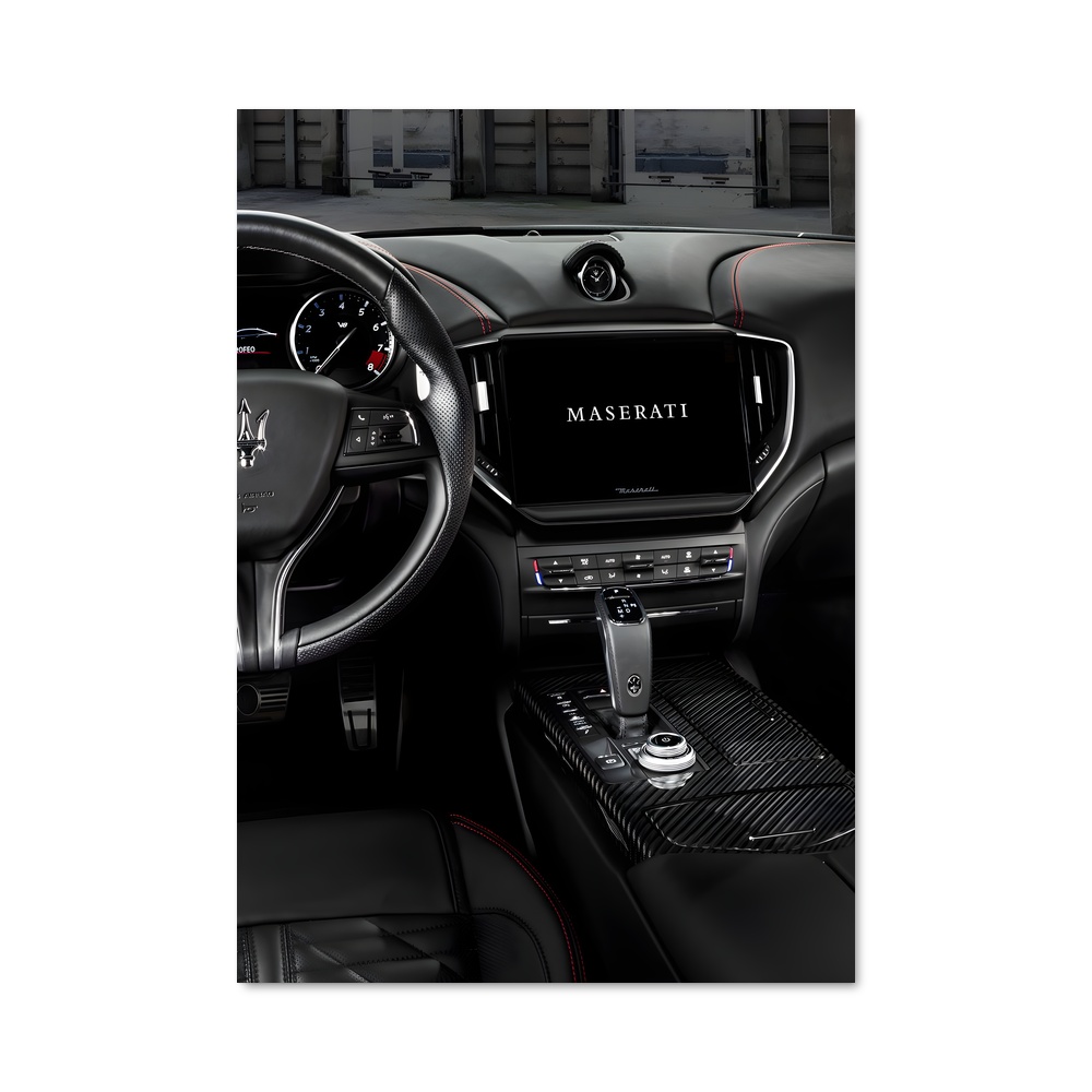 Poster Intérieur de Masi – affiche Maserati