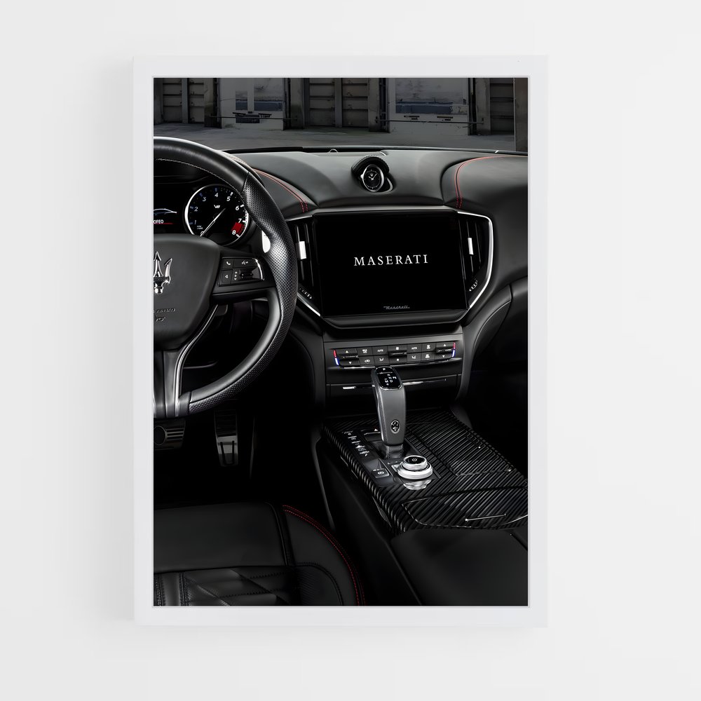 Poster Intérieur de Masi – affiche Maserati (vue 3)