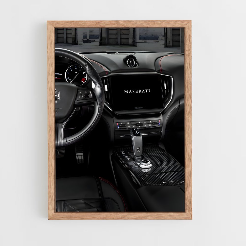 Poster Intérieur de Masi – affiche Maserati (vue 4)