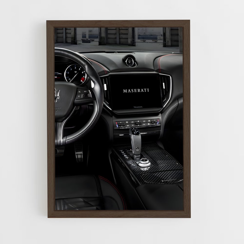 Poster Intérieur de Masi – affiche Maserati (vue 5)
