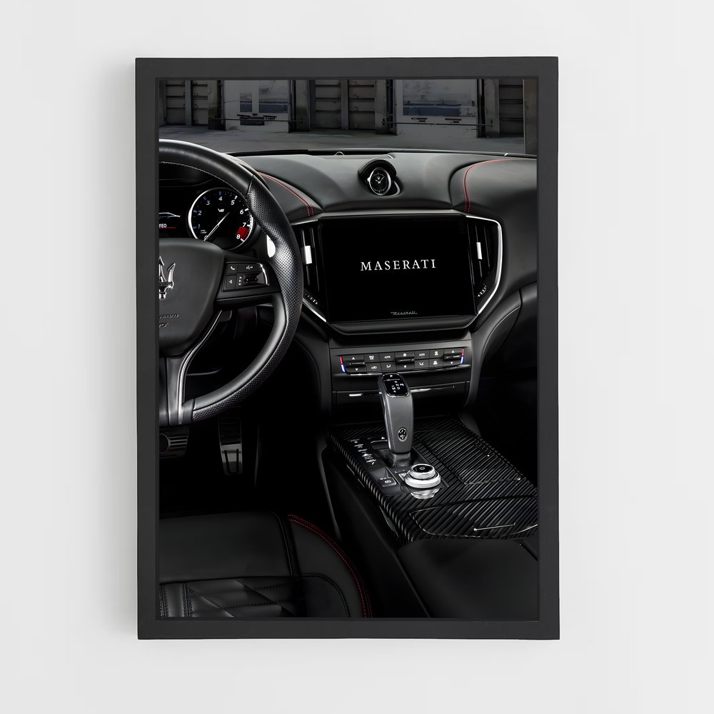 Poster Intérieur de Masi – affiche Maserati (vue 2)