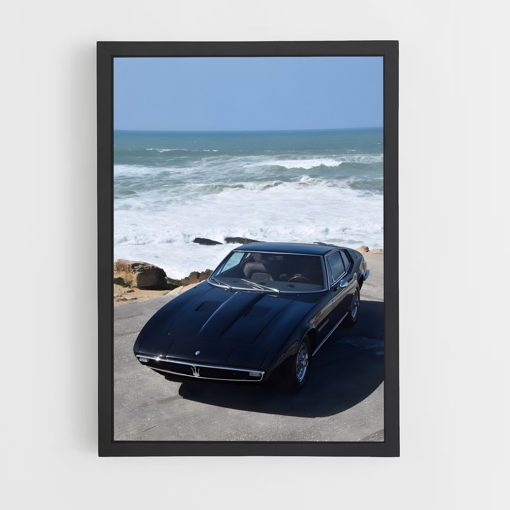 Poster Maserati automobile (vue 2)