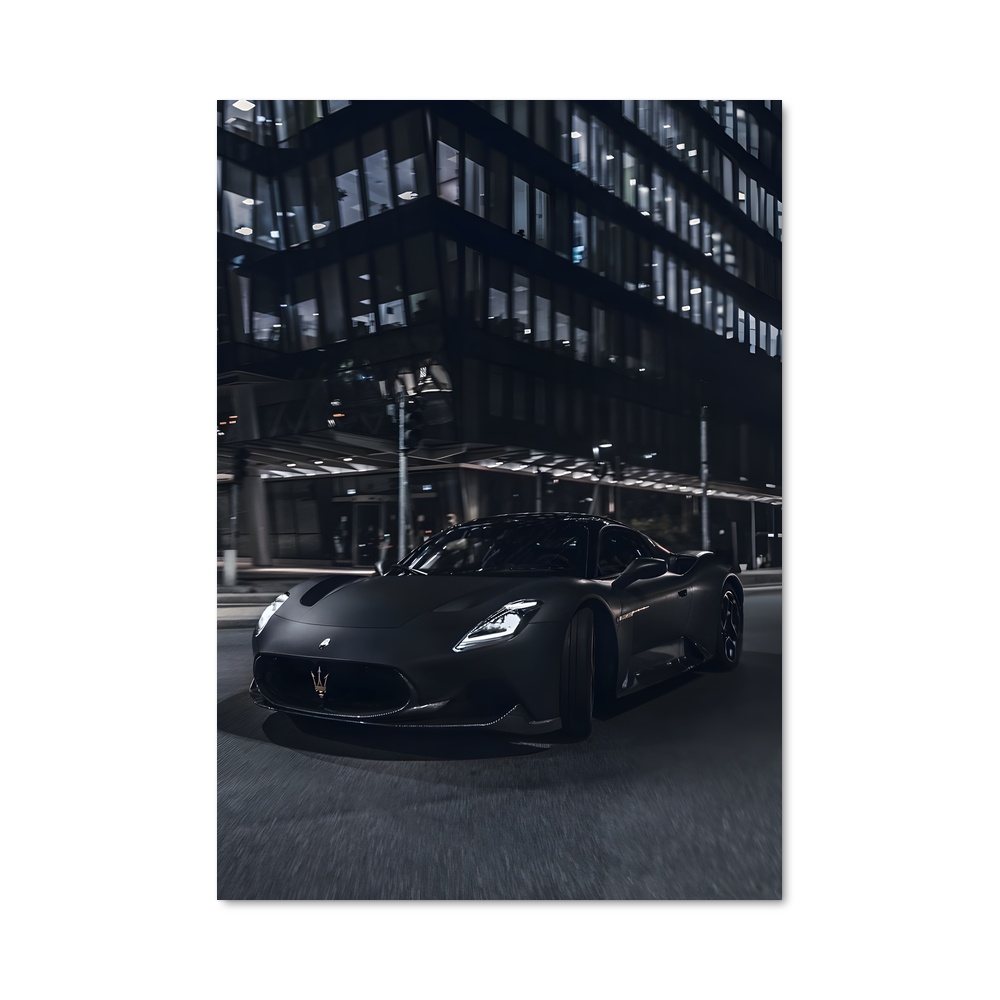 Poster Maserati Ville