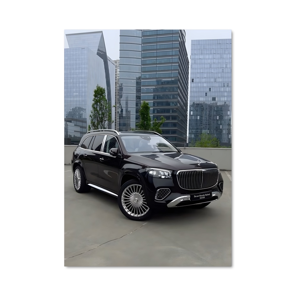 Poster Luxe Sur Quatre Roues