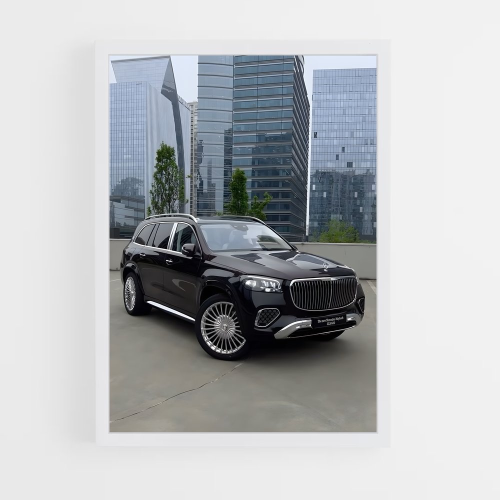 Poster Luxe Sur Quatre Roues – affiche Maybach (vue 3)