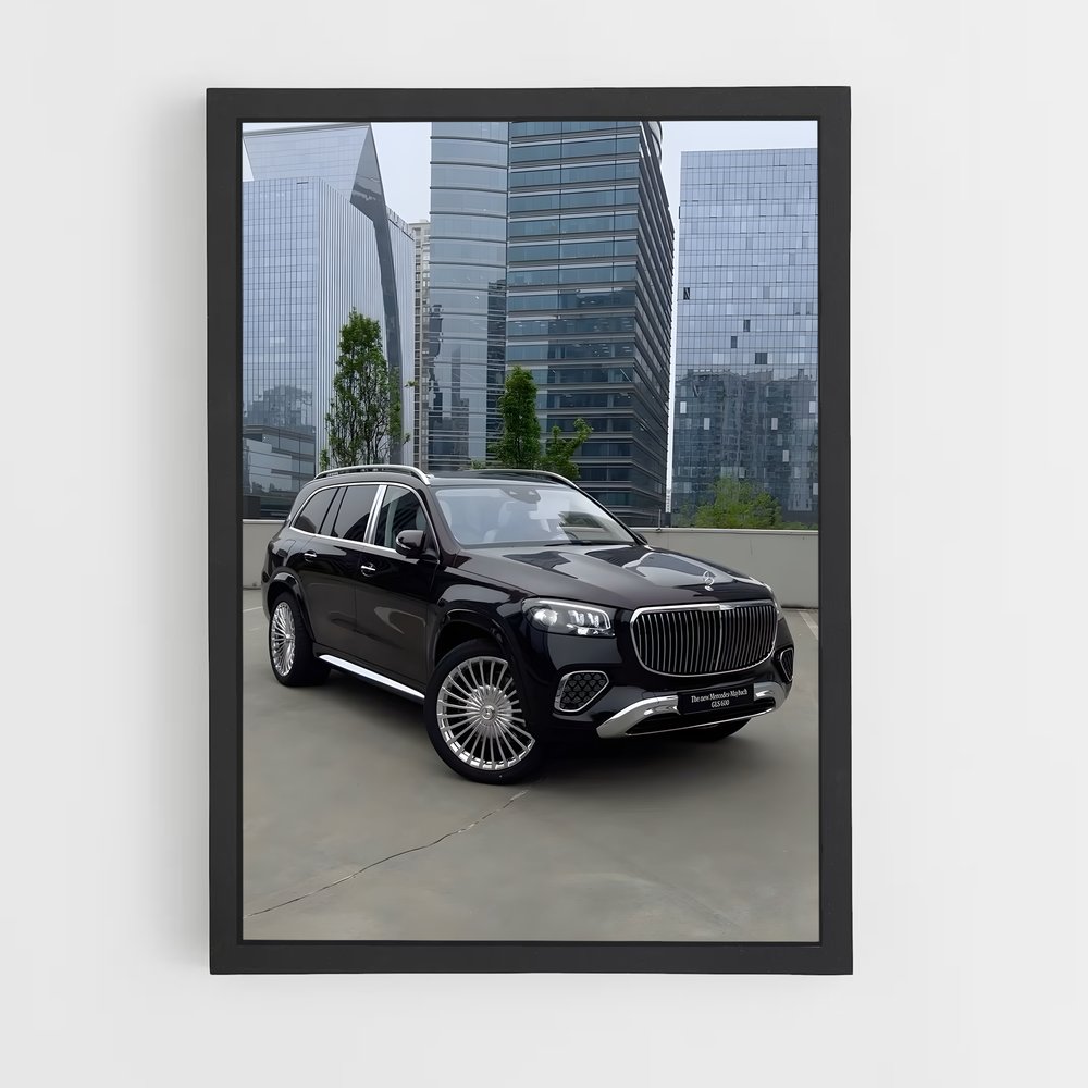 Poster Luxe Sur Quatre Roues – affiche Maybach (vue 2)