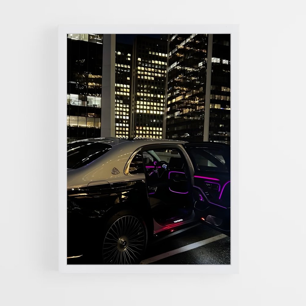 Poster Maybach luxe (vue 3)