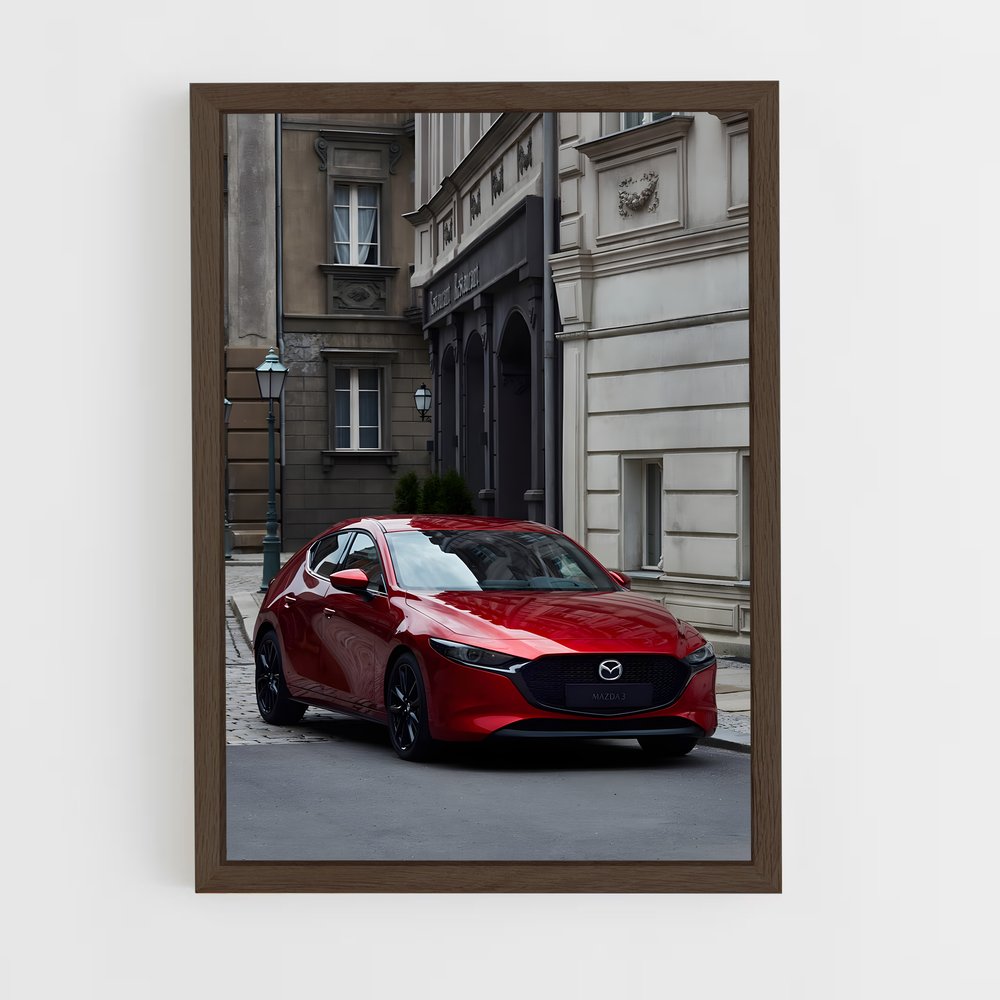 Poster Mazda Rouge Énergie (vue 5)