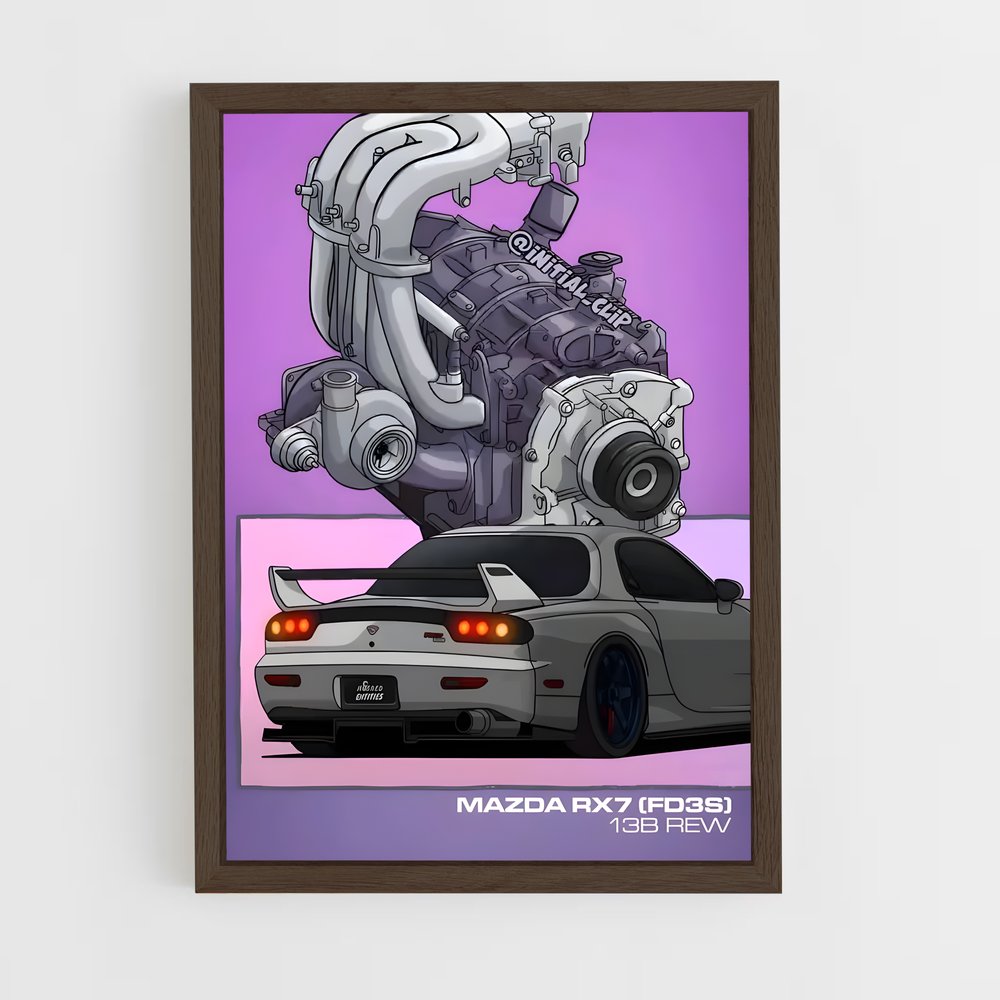 Poster Moteur de Rêve – affiche Mazda (vue 5)