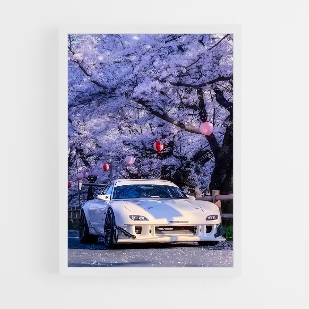 Poster Mazda sous le Cerisier (vue 3)