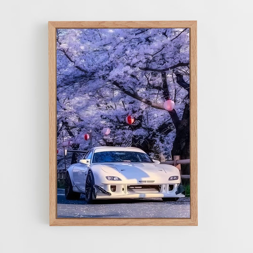 Poster Mazda sous le Cerisier (vue 4)