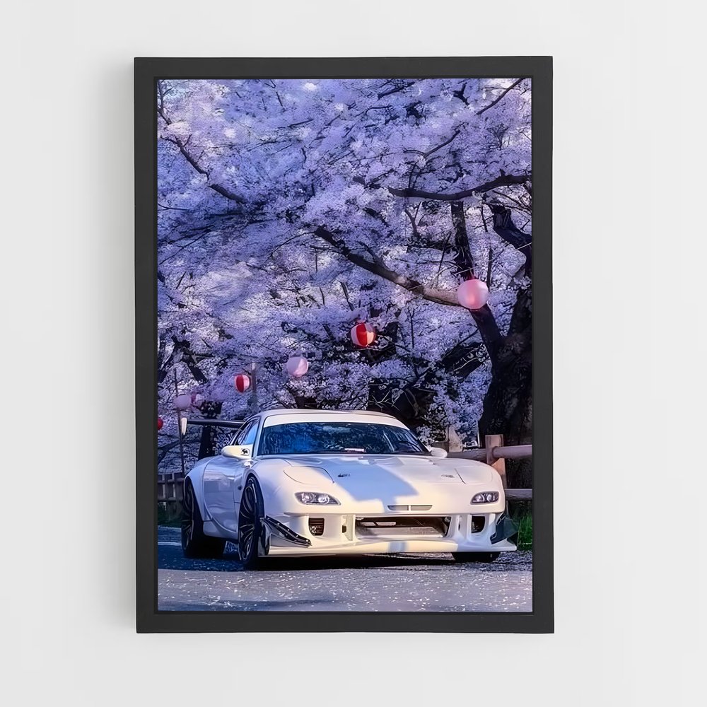Poster Mazda sous le Cerisier (vue 2)