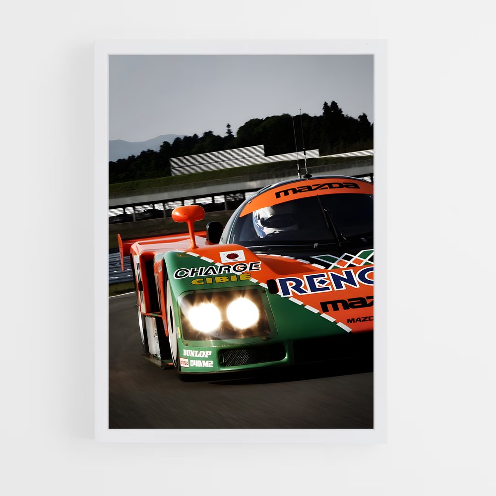 Poster Audi Racer – affiche Mazda (vue 3)