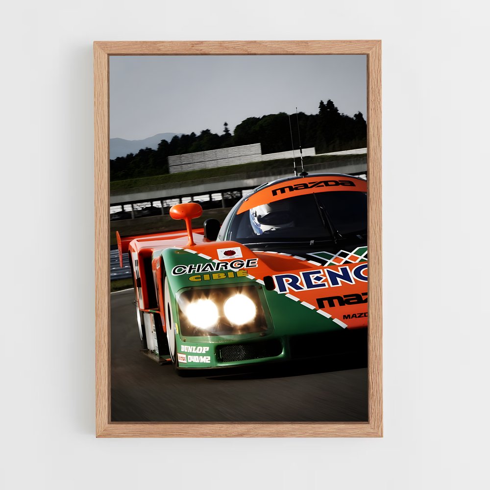 Poster Audi Racer – affiche Mazda (vue 4)
